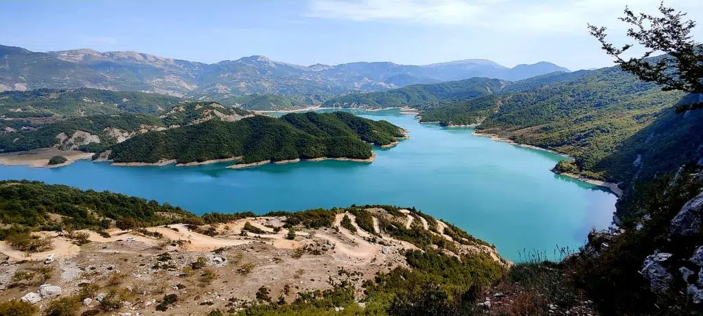 Lake Bovilla hike hiken wandelen Albanie 