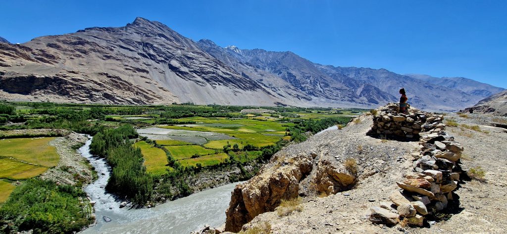 Reizen door Tadzjikistan vakantie Whakan valley