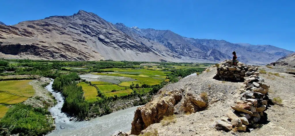 Reizen door Tadzjikistan vakantie Whakan valley