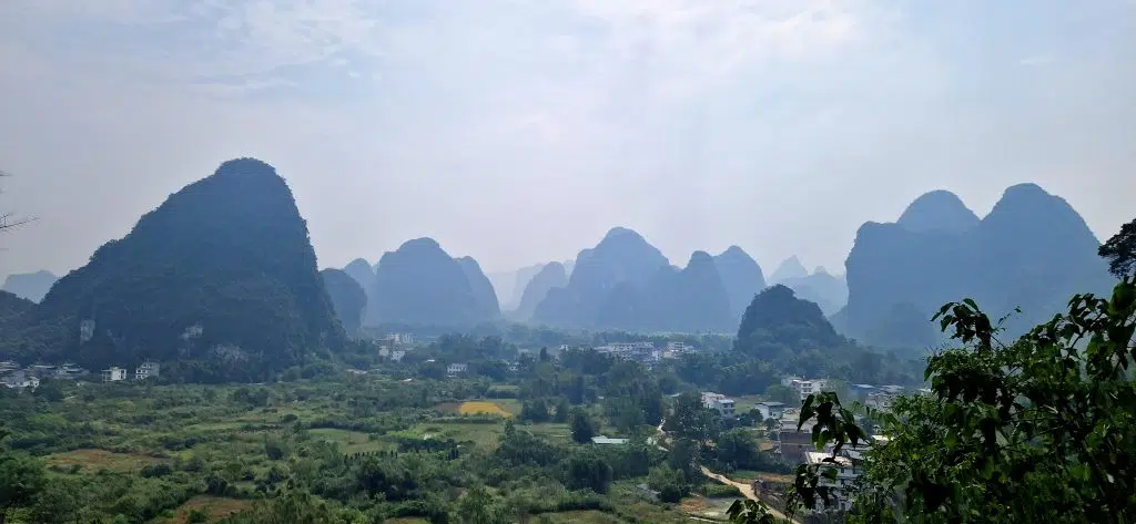 Moon hill Yangshuo