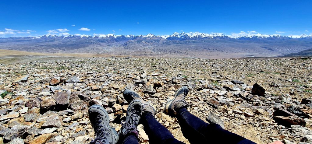 Hausibek's viewpoint hiken in Pamirs