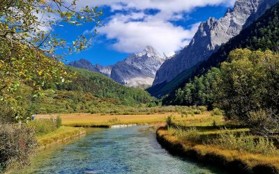 China | Yading Nature Reserve: wandelen over de idyllische Luorong Pasture