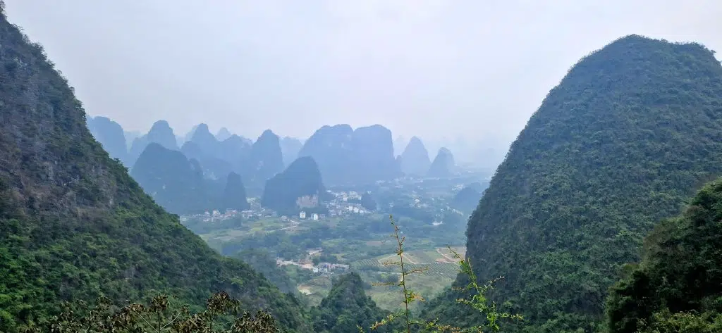 Treasury cave hill Yangshuo