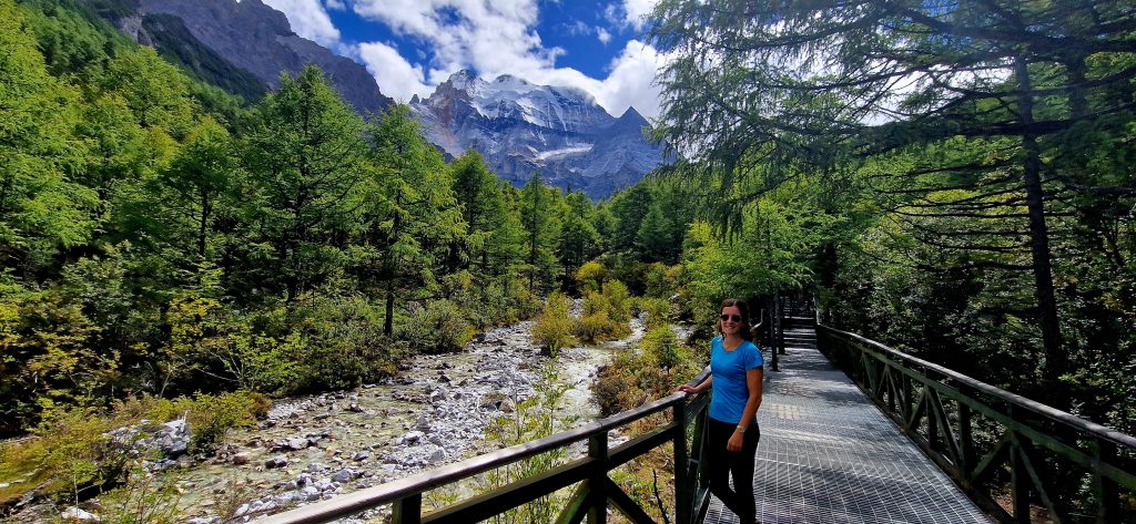 Pearl Lake wandelen Yading Nature Reserve