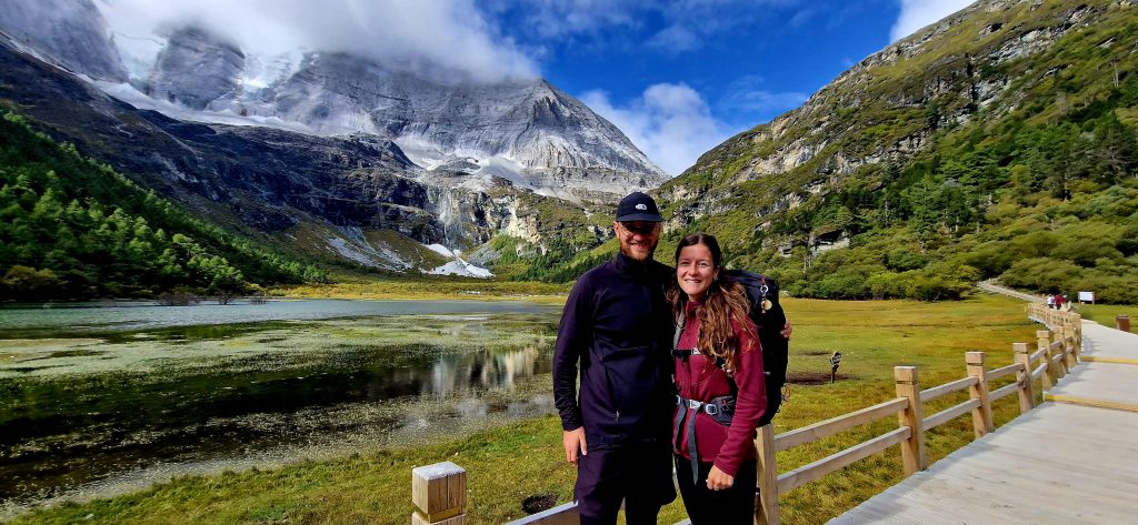 Wandelen in Yading Nature Reserve hiken